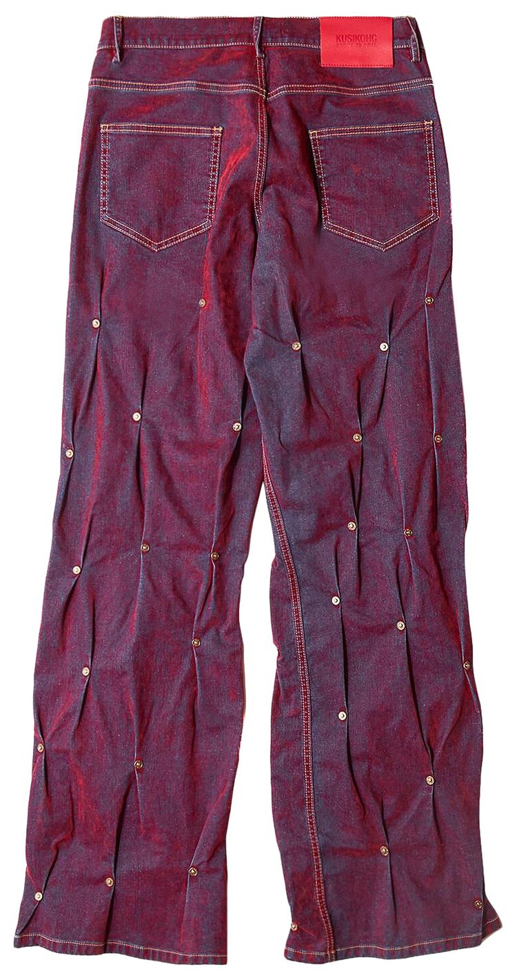 KUSIKOHC Multi Rivet Denim Black