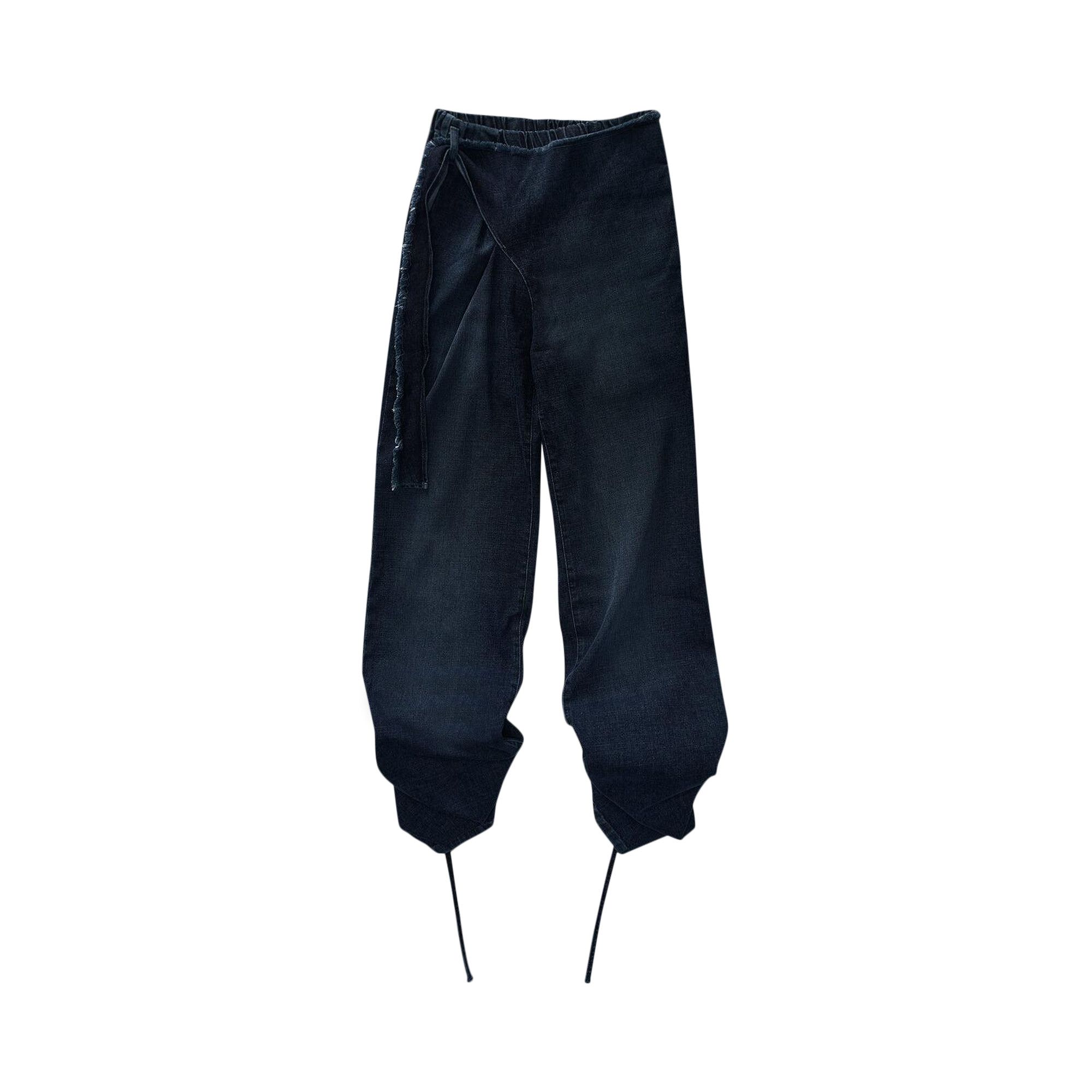 Buy Ottolinger Woven Denim Sweatpants 'Blue' - 1704101 BLUE | GOAT