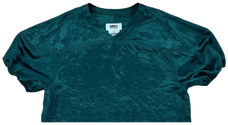 MM6 Maison Margiela Short Sleeve Top Green