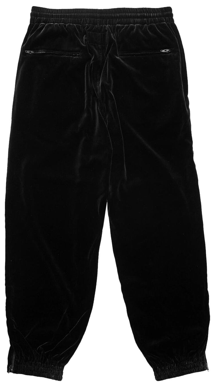Wacko Maria Velvet Track Pants Black