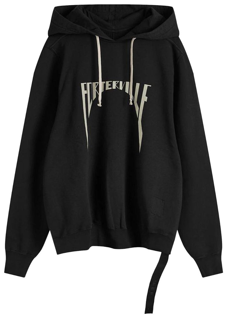 Rick Owens DRKSHDW Oversized Hoodie BlackPearl