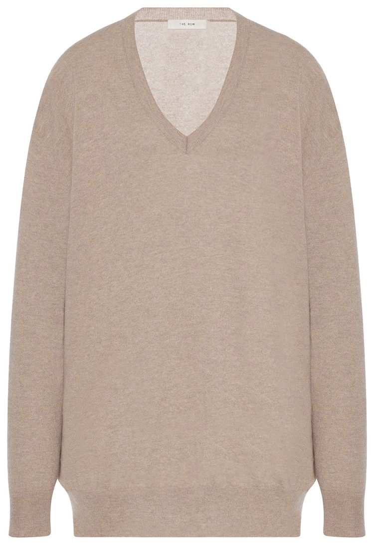 The Row Jairo Top Beige Melange