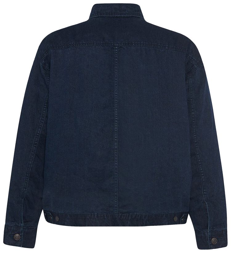 The Row Seb Jacket Dark Indigo