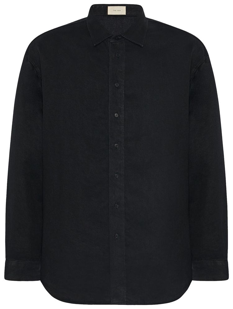 The Row Penn Shirt Black