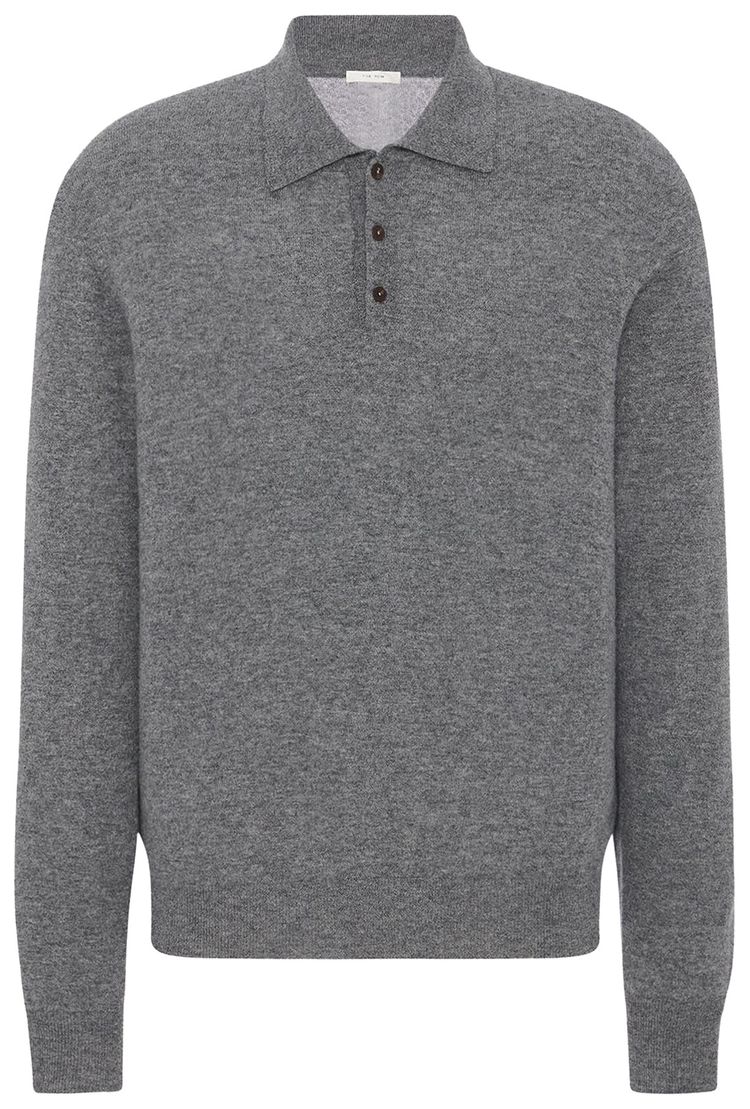 The Row Judi Top Medium Grey Melange