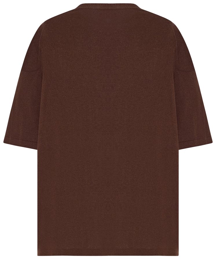 The Row Jockton Top Chocolate