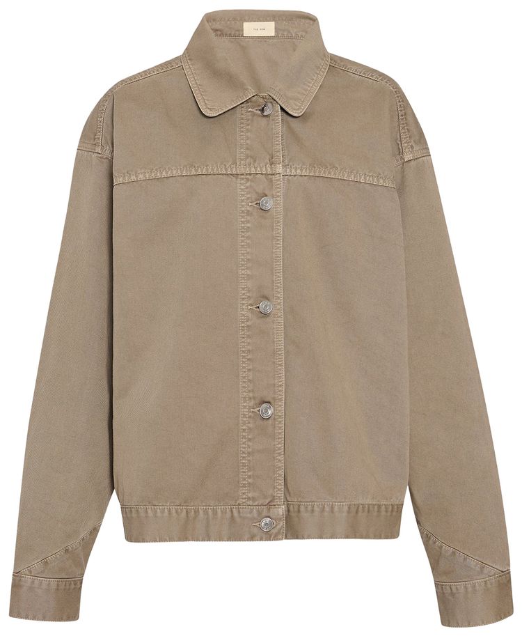 The Row Marena Jacket Taupe