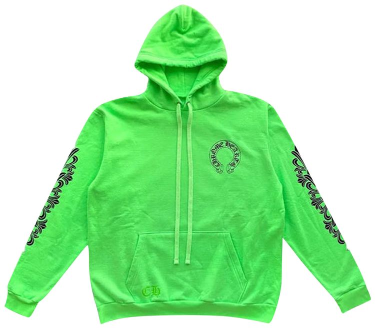Chrome Hearts Ultra Festival Hoodie Neon Green