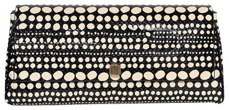 Khaite Audrey Clutch BlackCream