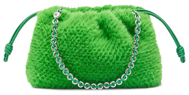 Loewe Flamenco Purse Tropical Green