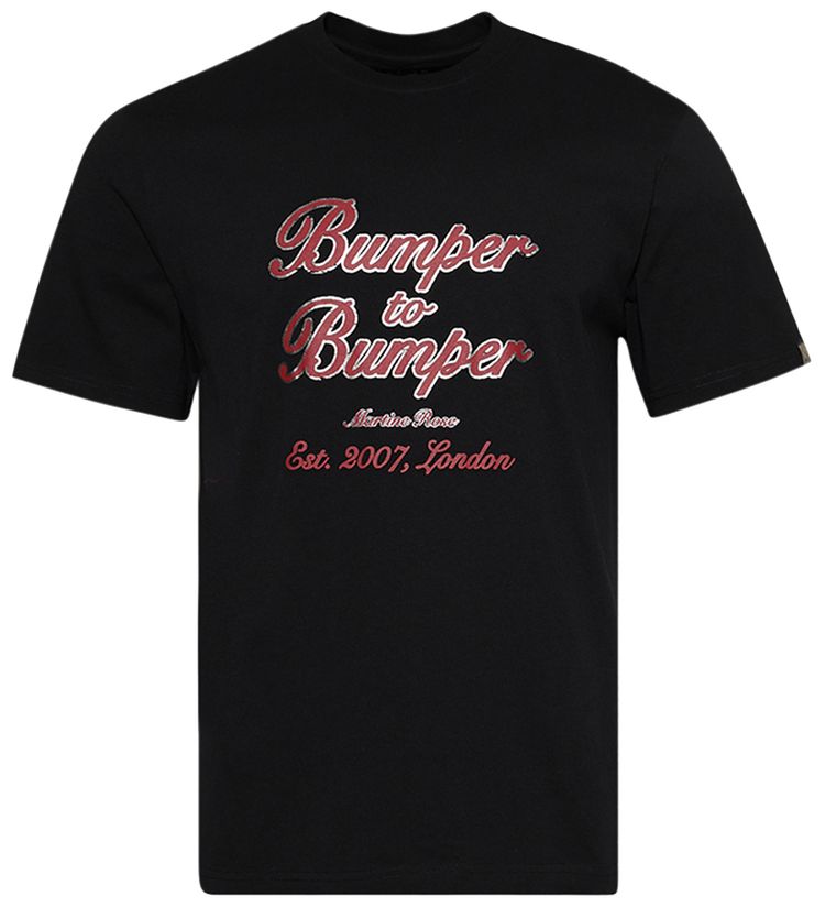 Martine Rose Classic T Shirt Black