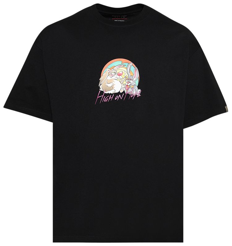 Martine Rose Short Sleeve Oversized T Shirt Black