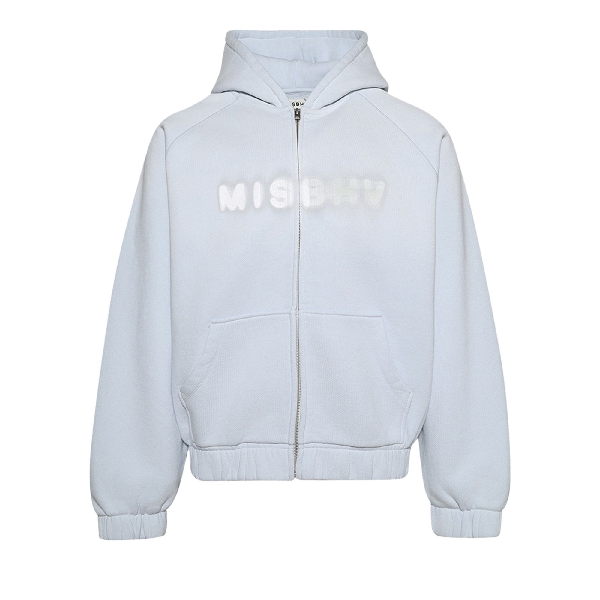 Buy MISBHV Community Ocean Washed Zipped Hoodie 'Blue' - 250M204
