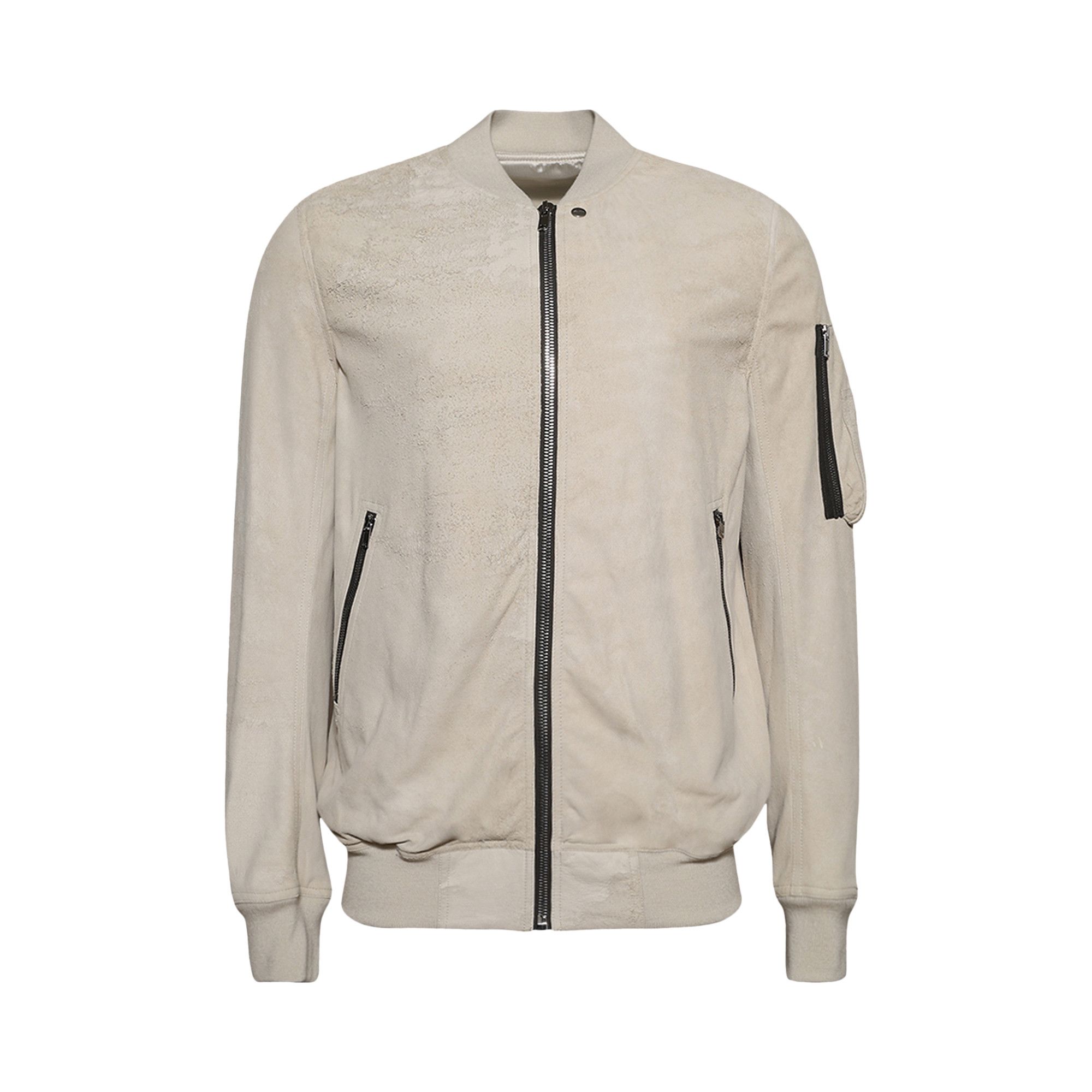 MA-1 RICK OWENS | CLASSIC FLIGHT JACKET IN DINGE TECH FAILLE (FT) RickOwensClassicFlightJacketHe