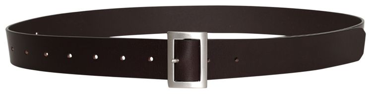 Rick Owens Stooges Belt Mahogany