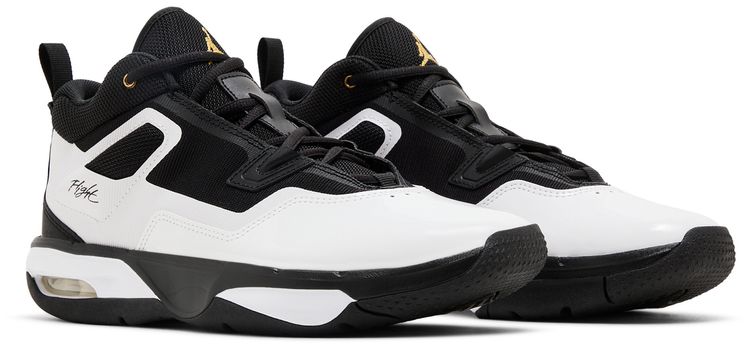 Air Jordan Stay Loyal 3 Black White Gold