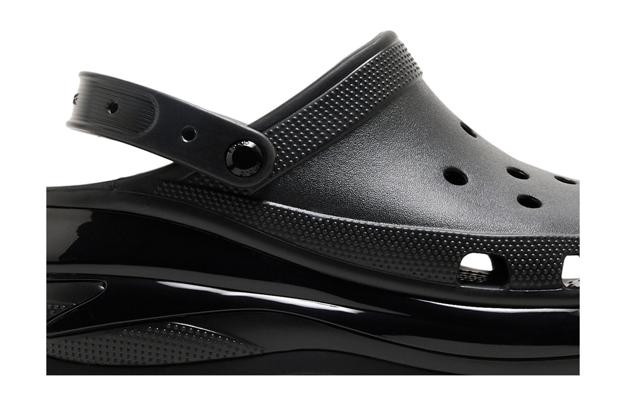Buy Crocs Mega Crush Clog 'Black' - 207988 001 | GOAT