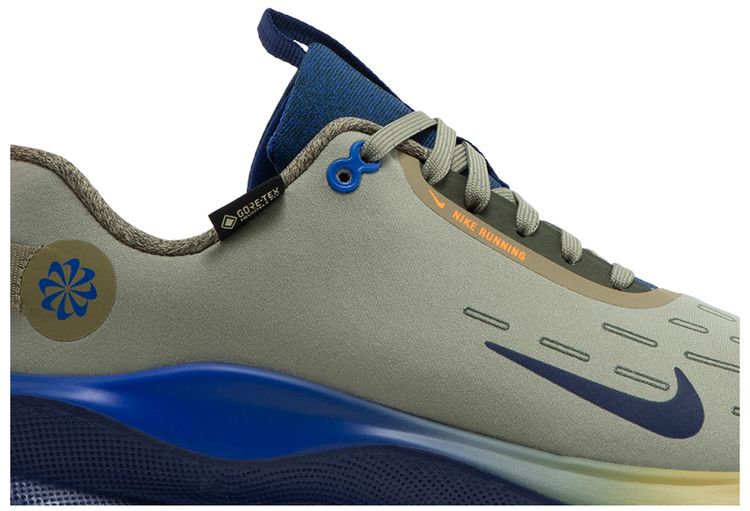 Nike ReactX Infinity Run 4 GORE TEX Neutral Olive Thunder Blue