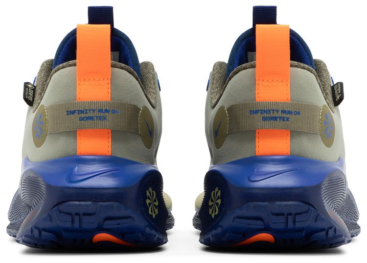 Nike ReactX Infinity Run 4 GORE TEX Neutral Olive Thunder Blue