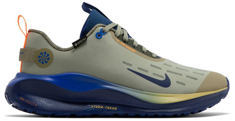 Nike ReactX Infinity Run 4 GORE TEX Neutral Olive Thunder Blue