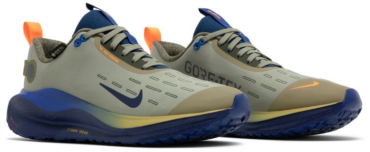 Nike ReactX Infinity Run 4 GORE TEX Neutral Olive Thunder Blue