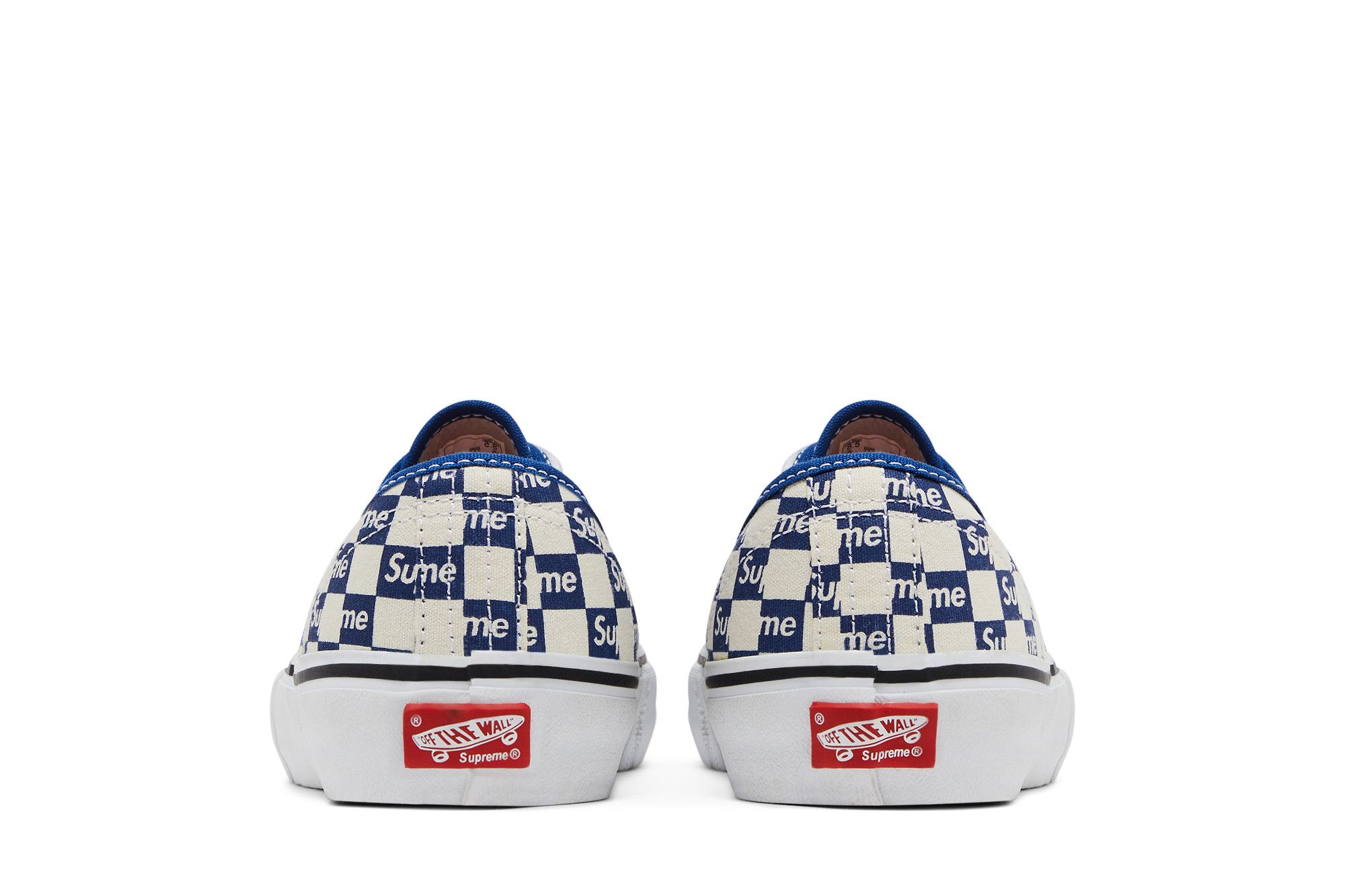 Buy Supreme x Vans Authentic Pro 'Checkered Blue' - VN000Q0DJLX | GOAT