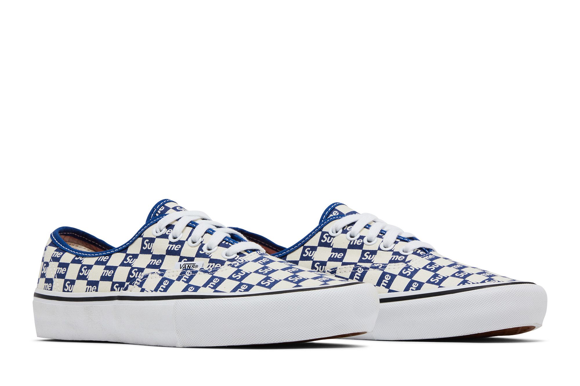 Buy Supreme x Authentic Pro 'Checkered Blue' - VN000Q0DJLX