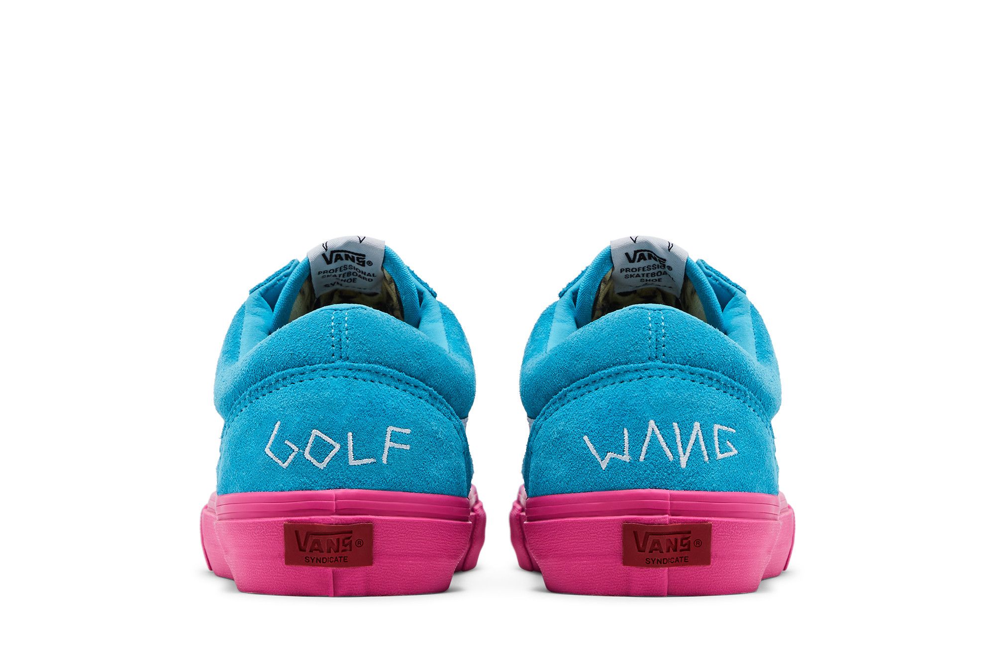 Vans Golf Wang スニーカー アクアブルー/ピンク Vans Golf Wang x Old Skool Pro 'S' VN-0QHMF5E