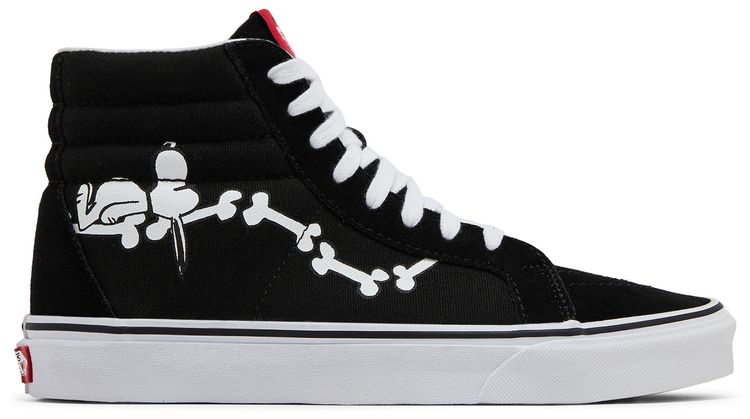 Peanuts x Vans SK8 Hi Reissue Snoopy Bones