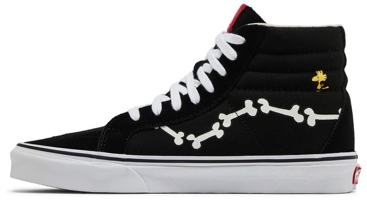 Peanuts x Vans SK8 Hi Reissue Snoopy Bones