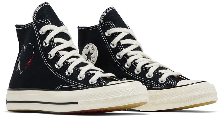 Converse Chuck 70 High Valentines Day   Black