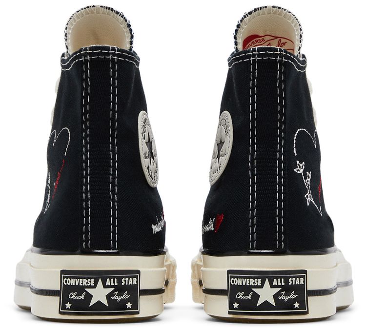 Converse Chuck 70 High Valentines Day   Black