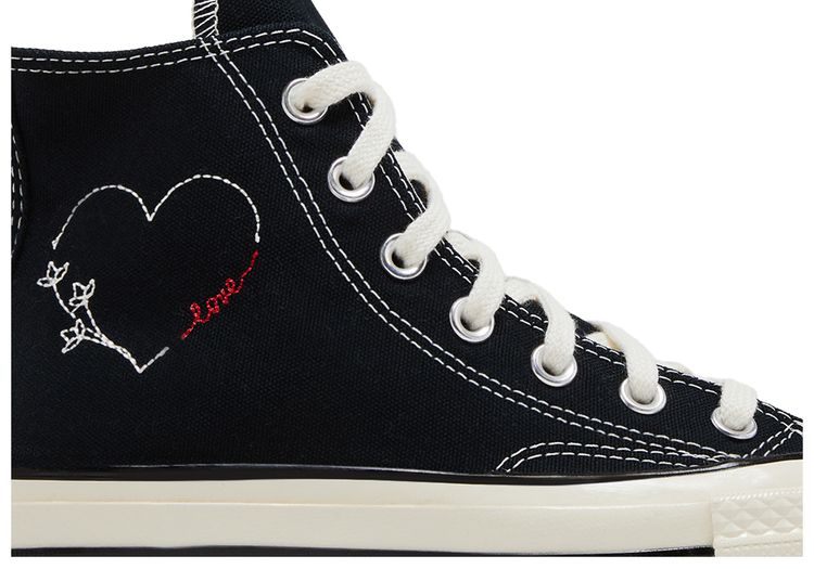 Converse Chuck 70 High Valentines Day   Black
