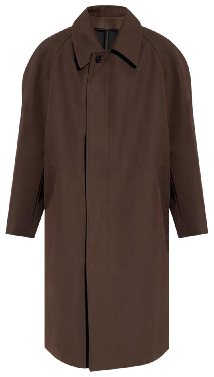 Lemaire Car Coat Espresso
