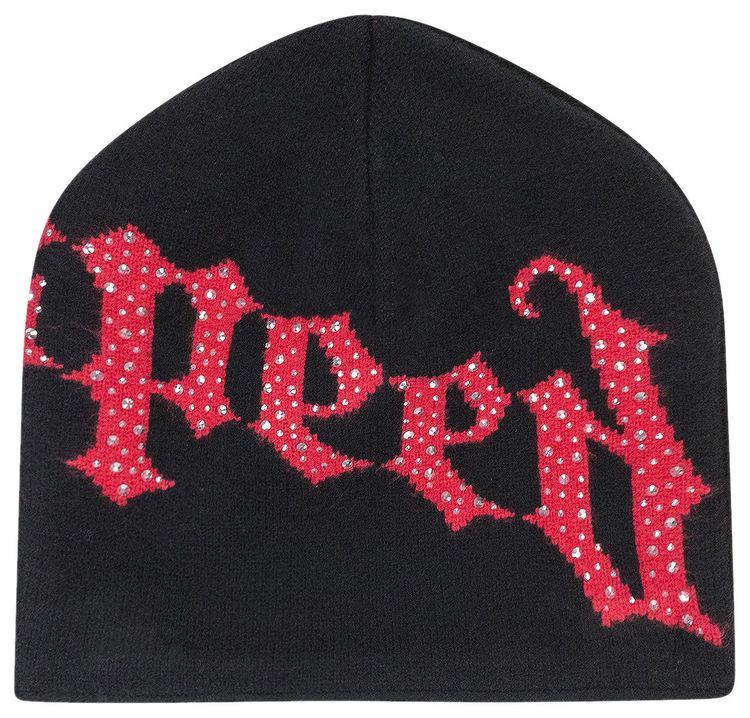 Godspeed OG Logo Studded Beanie BlackRed