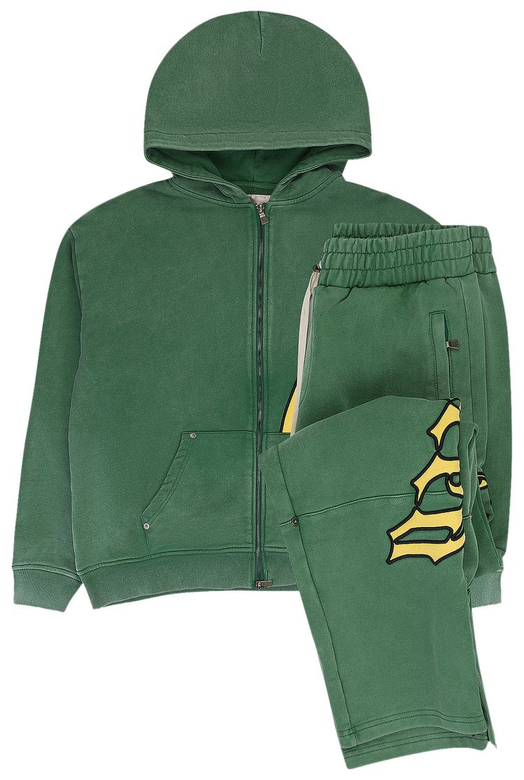 Godspeed OG Logo V2 Sweatsuit GreenYellow