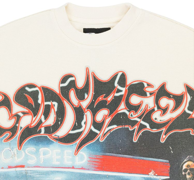 Godspeed Pit Stop Thermal Long Sleeve T Shirt Bone