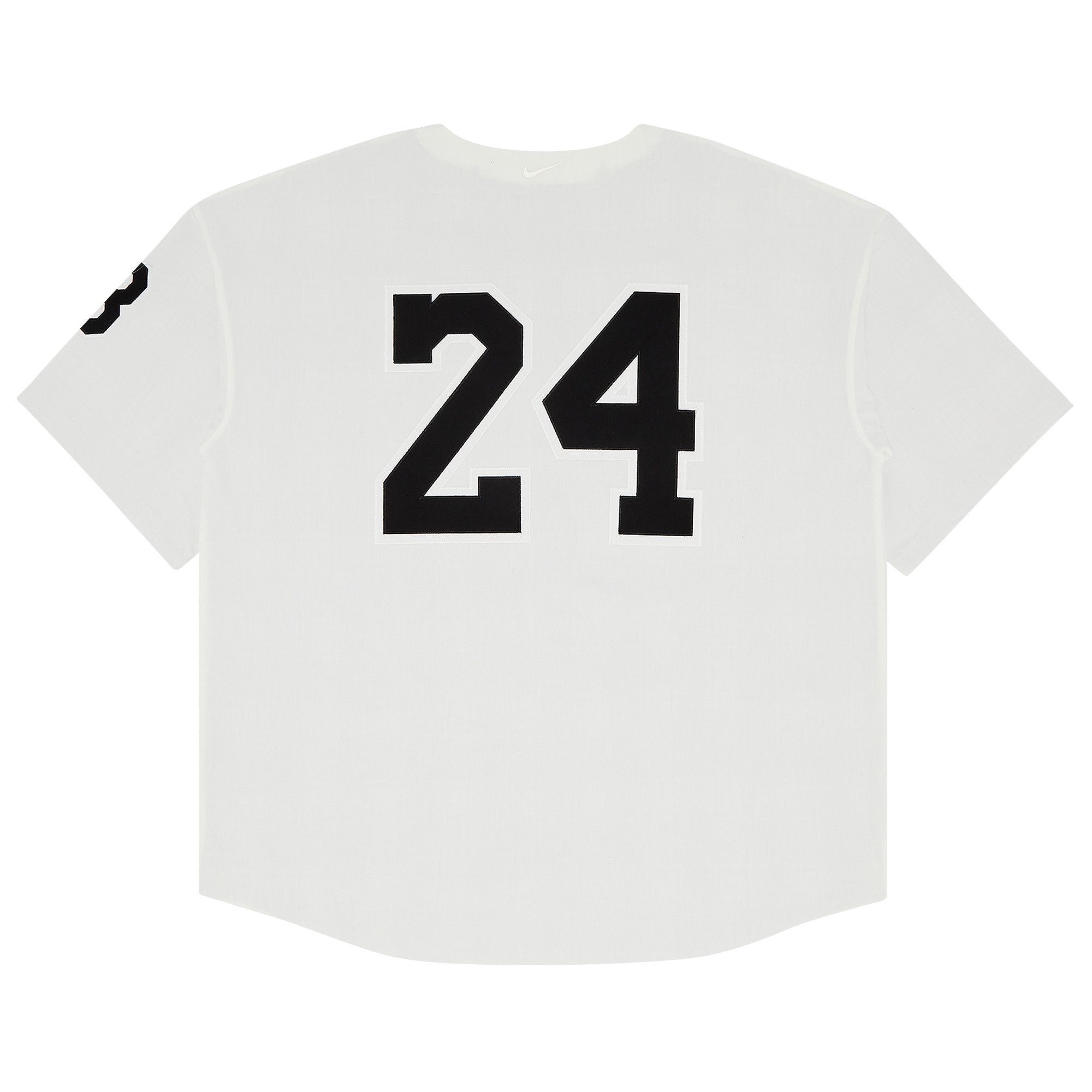 Nike x Kobe Bryant Baseball Jersey 'Black White' IB0007-010