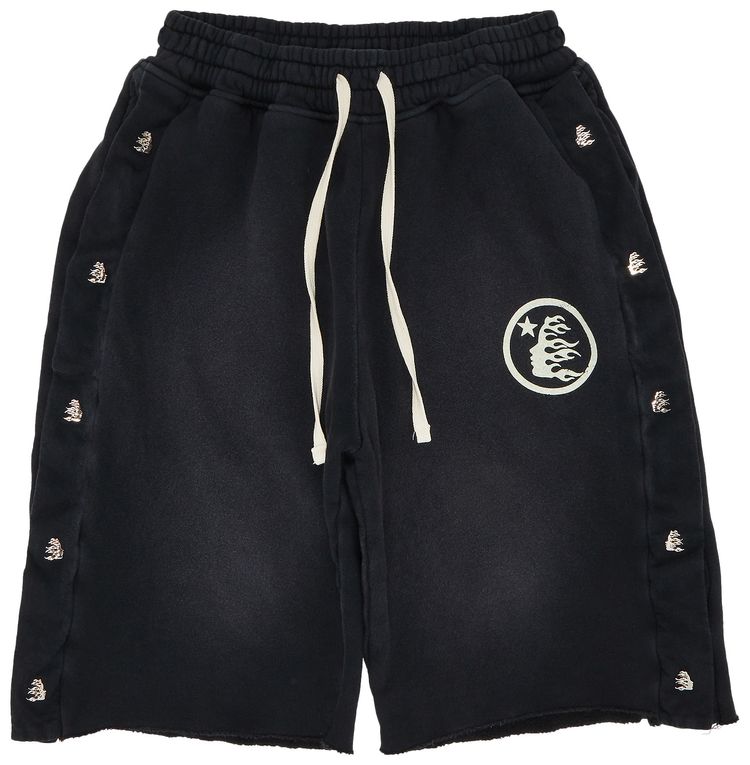 Hellstar Snap Shorts Black