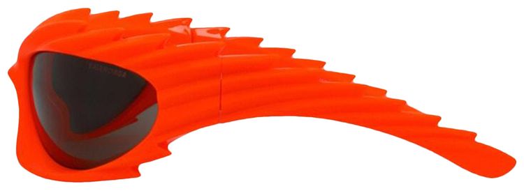 Balenciaga Wrap Around Sunglasses OrangeGrey