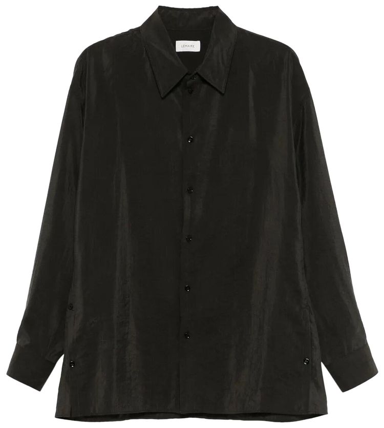 Lemaire Twisted Shirt Dark Espresso