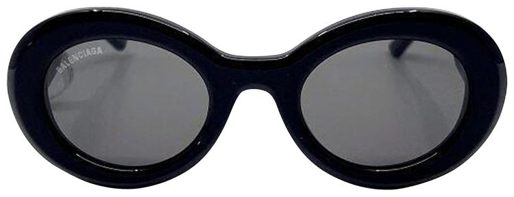 Balenciaga Oval Sunglasses BlackGrey