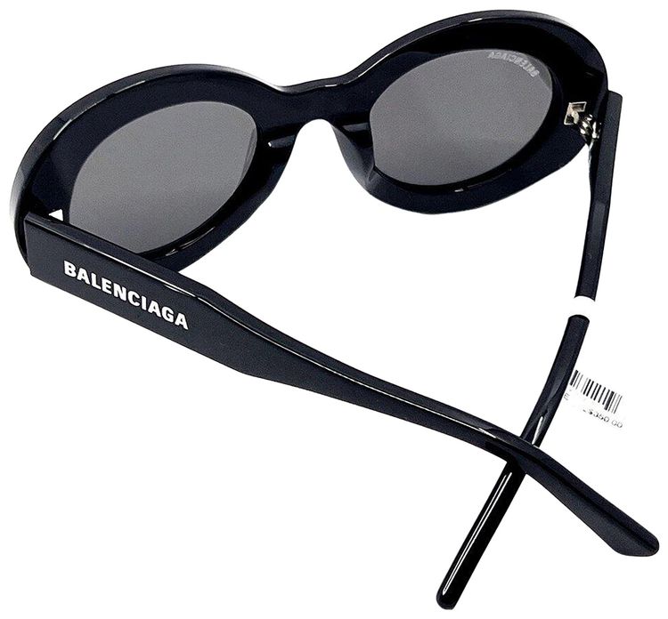 Balenciaga Oval Sunglasses BlackGrey