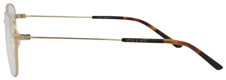 Gucci Prescription Eyeglasses GoldTransparent