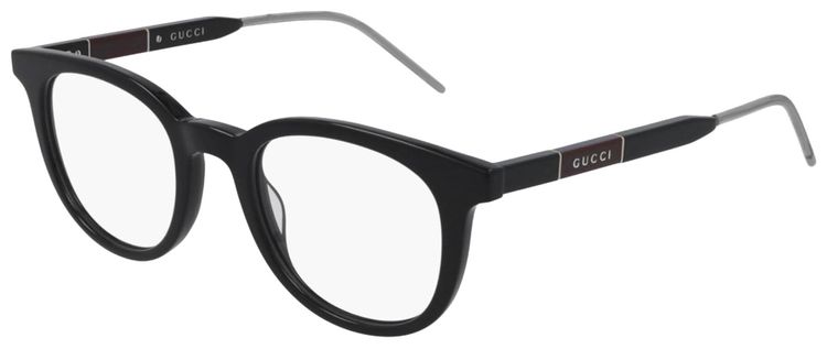 Gucci Round Eyeglasses BlackTransparent