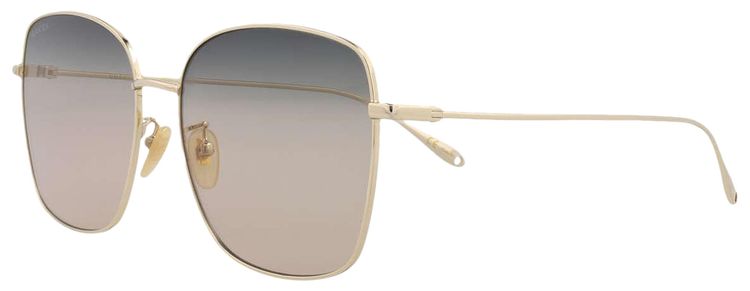 Gucci Square Sunglasses GoldPink