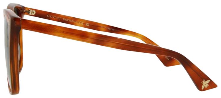 Gucci Square Sunglasses HavanaGreen