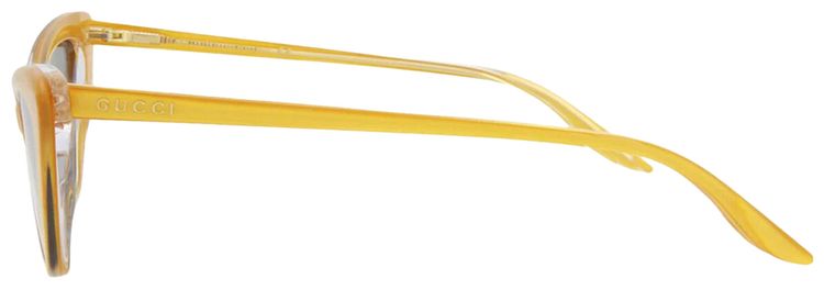 Gucci Cat Eye Sunglasses YellowSilver