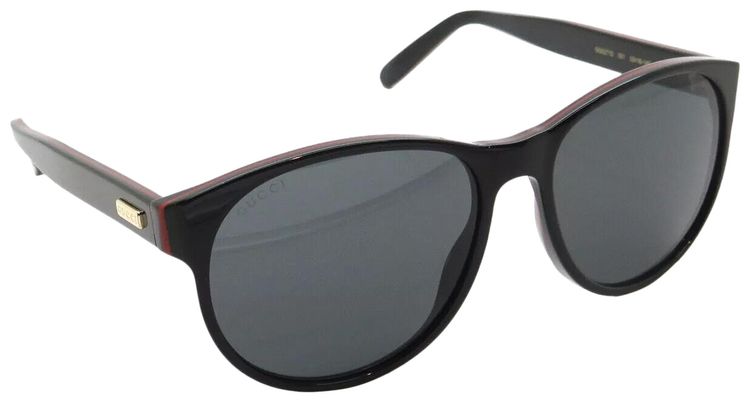 Gucci Round Sunglasses BlackGreenRed