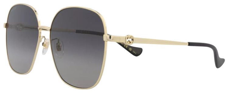 Gucci Aviator Sunglasses GoldGrey